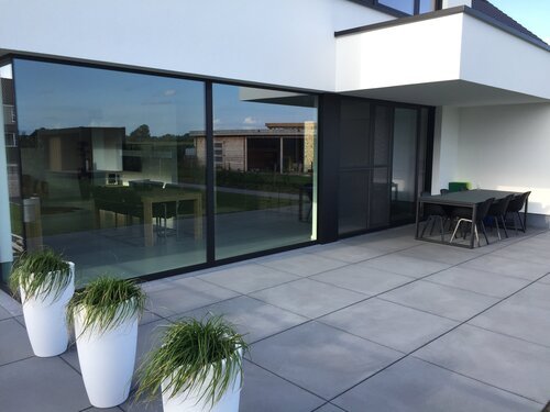 Stone&style betontegel carreau megategel 100x100x6 Arduna terras strak modern