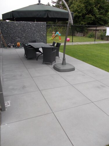stone&style megategel carreau arduna 100x100x6 betontegel terras strak modern