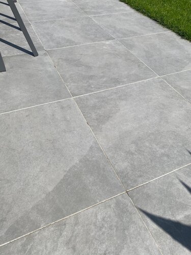 keramische terrastegel slate grigio 60x60x2 leisteenlook terras