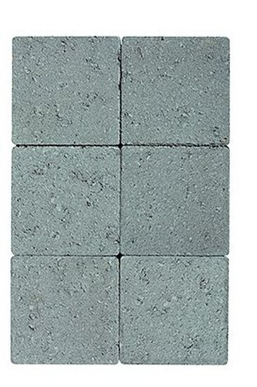 Megamar - grijs - strak,ongetrommeld Betonklinkers