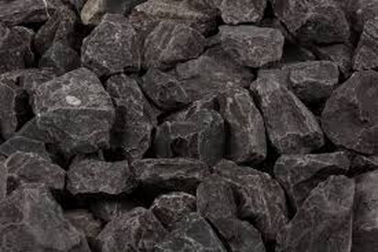 Ardenner zwart - big-bag Vulling voor grind en steenkorven