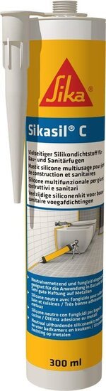 Sika black silicone Voegmiddelen