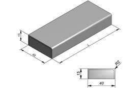 Carreau gris naturel trapblok