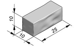 Cliffstone brick element b labrador - gekliefd/verouderd/25x10x10