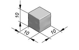 Cliffstone brick element c labrador - gekliefd/verouderd/10x10x10
